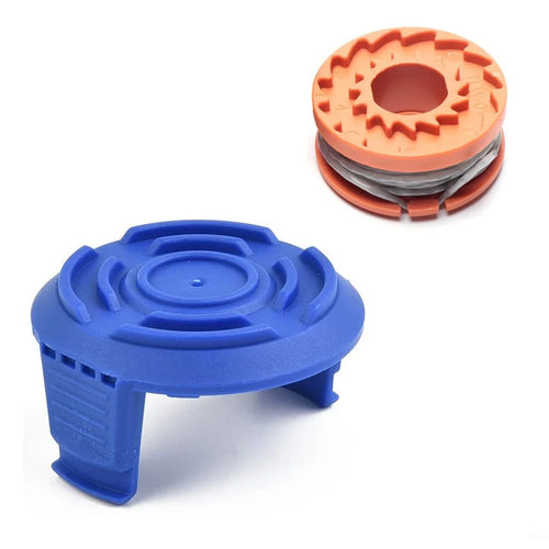 For Spear and Jackson / Mac Allister / Qualcast / Worx Lawn Mower Spool + Spool Cap TLW-01-1 - 1