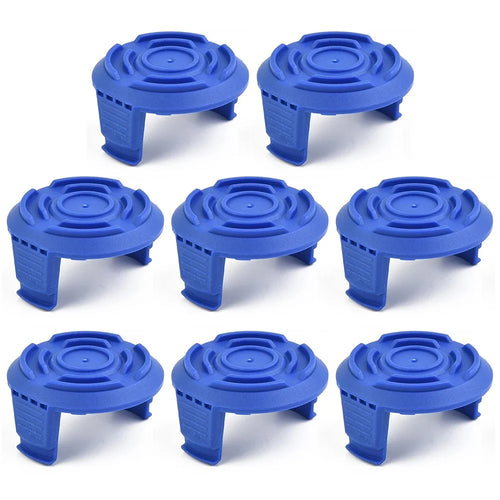 8PCS Spool Caps TLW-01-1 for Spear & Jackson / Mac Allister / Qualcast / Worx Lawn Mower - 1