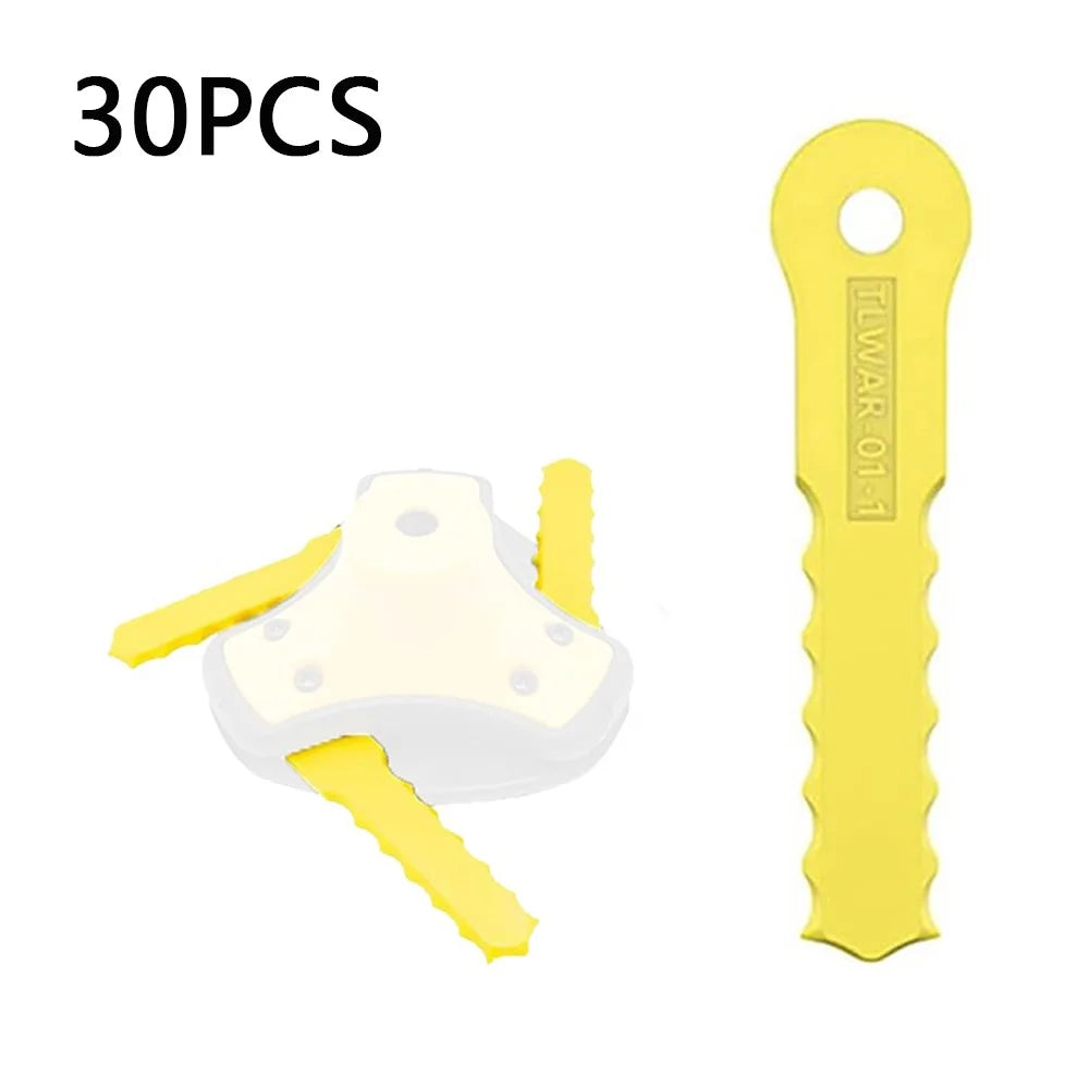 30PCS Replacement Blades for Weed Warrior Lawn Mower 70289-1 (TLWR-01-1) - 1
