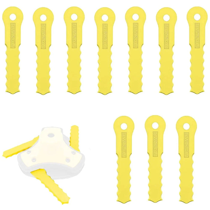 30PCS Replacement Blades for Weed Warrior Lawn Mower 70289-1 (TLWR-01-1) - 2