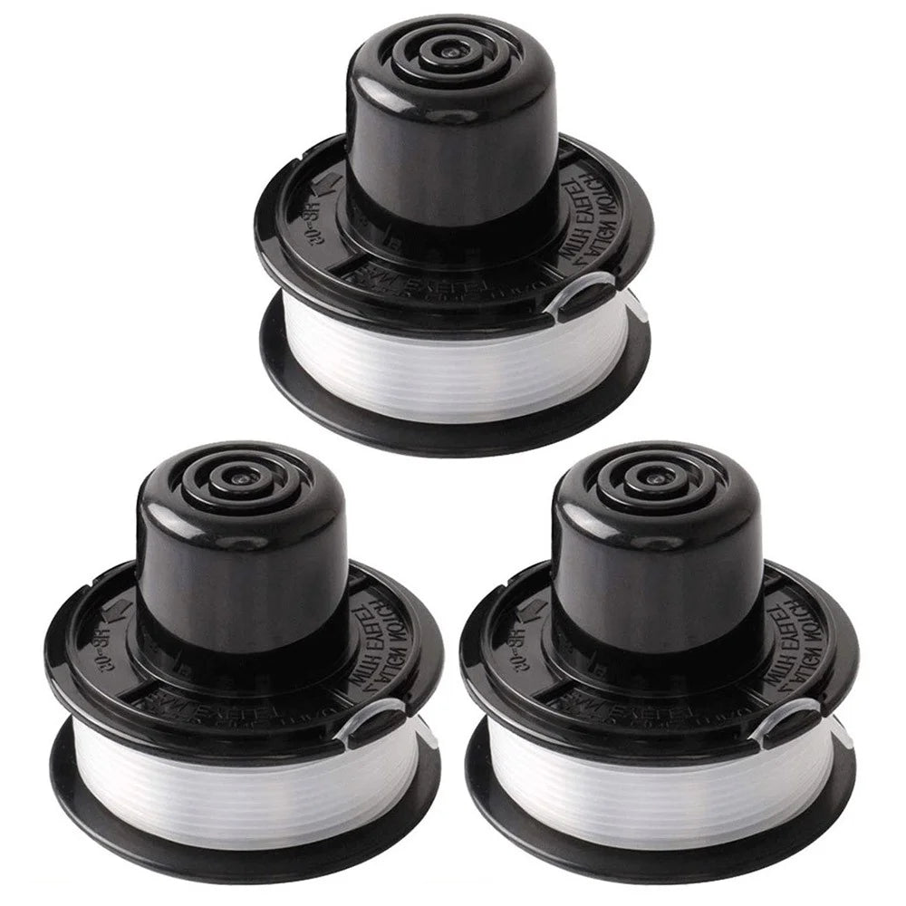 3Pcs RS-136-BKP Line Spools for Black & Decker Lawn Mower Replacement Parts - 1
