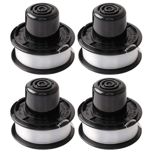 4Pcs RS-136-BKP For Black & Decker ST1000 / ST3000 Lawn Mower Spools Replacement Parts - 1
