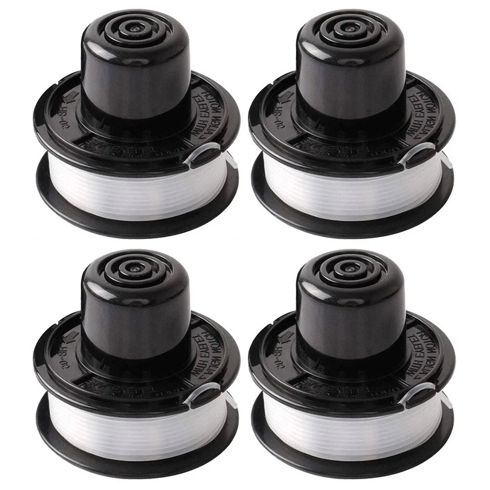 4Pcs RS-136-BKP For Black & Decker ST1000 / ST3000 Lawn Mower Spools Replacement Parts - 1