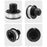 4Pcs RS-136-BKP For Black & Decker ST1000 / ST3000 Lawn Mower Spools Replacement Parts - 4