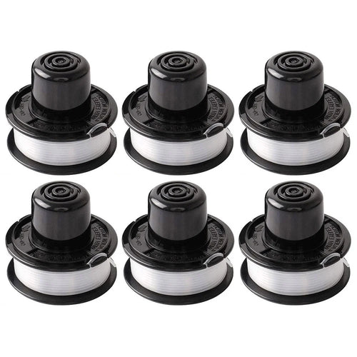 6PCS RS-136-BKP Spools Replacement Parts for Black & Decker Lawn Mower - 1