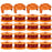 For Worx WG150 / WG151 / WG163 / G165 16 Spool + 4 Cap Lawn Mower Parts Set, WA0010+WA6531 - 1