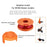 For Worx WG150 / WG151 / WG163 / G165 16 Spool + 4 Cap Lawn Mower Parts Set, WA0010+WA6531 - 3
