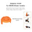 3Pcs For Worx WG150 / WG151 / WG163 / G165 Lawn Mower Spool Cap Spare Part, WA6531 - 2