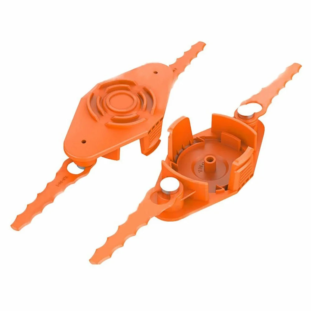 10Pcs TLBR-04-1 ABS Cutting Blades for Worx Lawn Mower Replacement Parts - 2