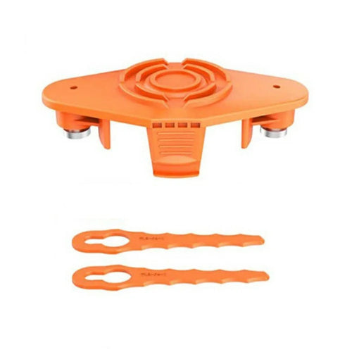 TLW-01-2 Lawn Mower Parts For Worx WG150 / WG151 Lawn Mower Cutter Head + 2 Plastic Blades - 1