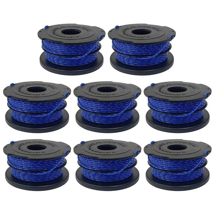 8PCS A6441 Lawn Mower Spool for Black & Decker Lawn Trimmer Nylon Wire Reel - 1