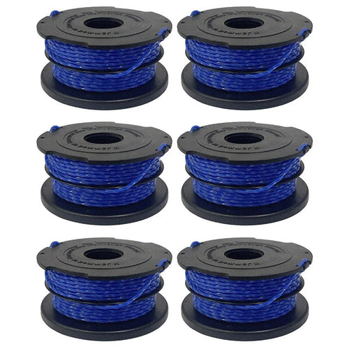For Black & Decker Lawn Trimmer Wire Reel Replacement A6441 Spool (Set Of 6) - 1