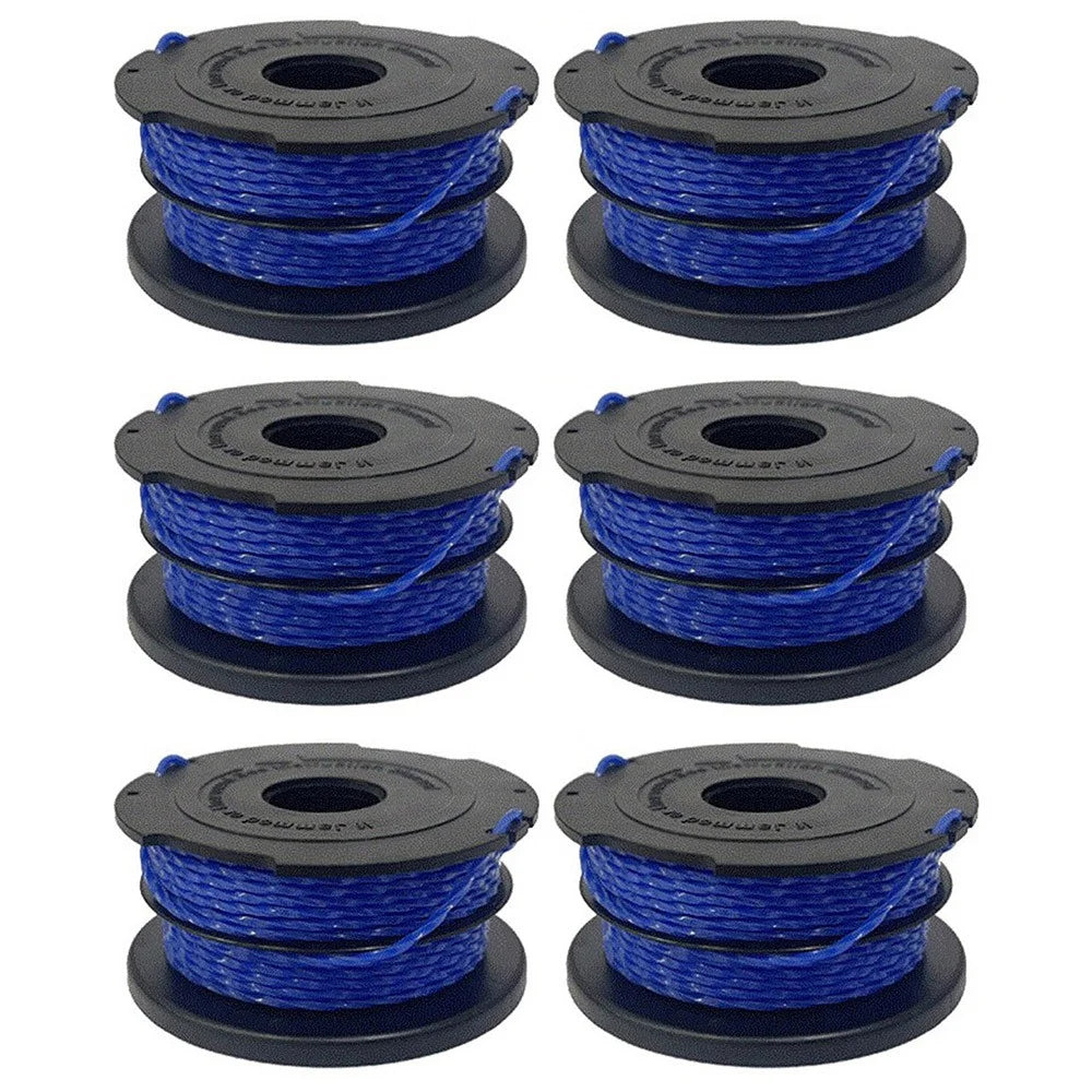 For Black & Decker Lawn Trimmer Wire Reel Replacement A6441 Spool (Set Of 6) - 1