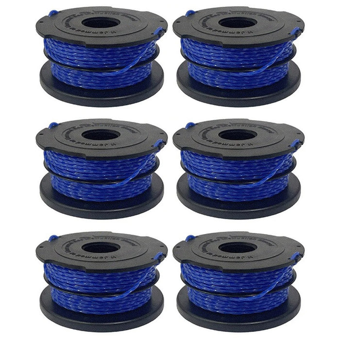 For Black & Decker Lawn Trimmer Wire Reel Replacement A6441 Spool (Set Of 6) - 1