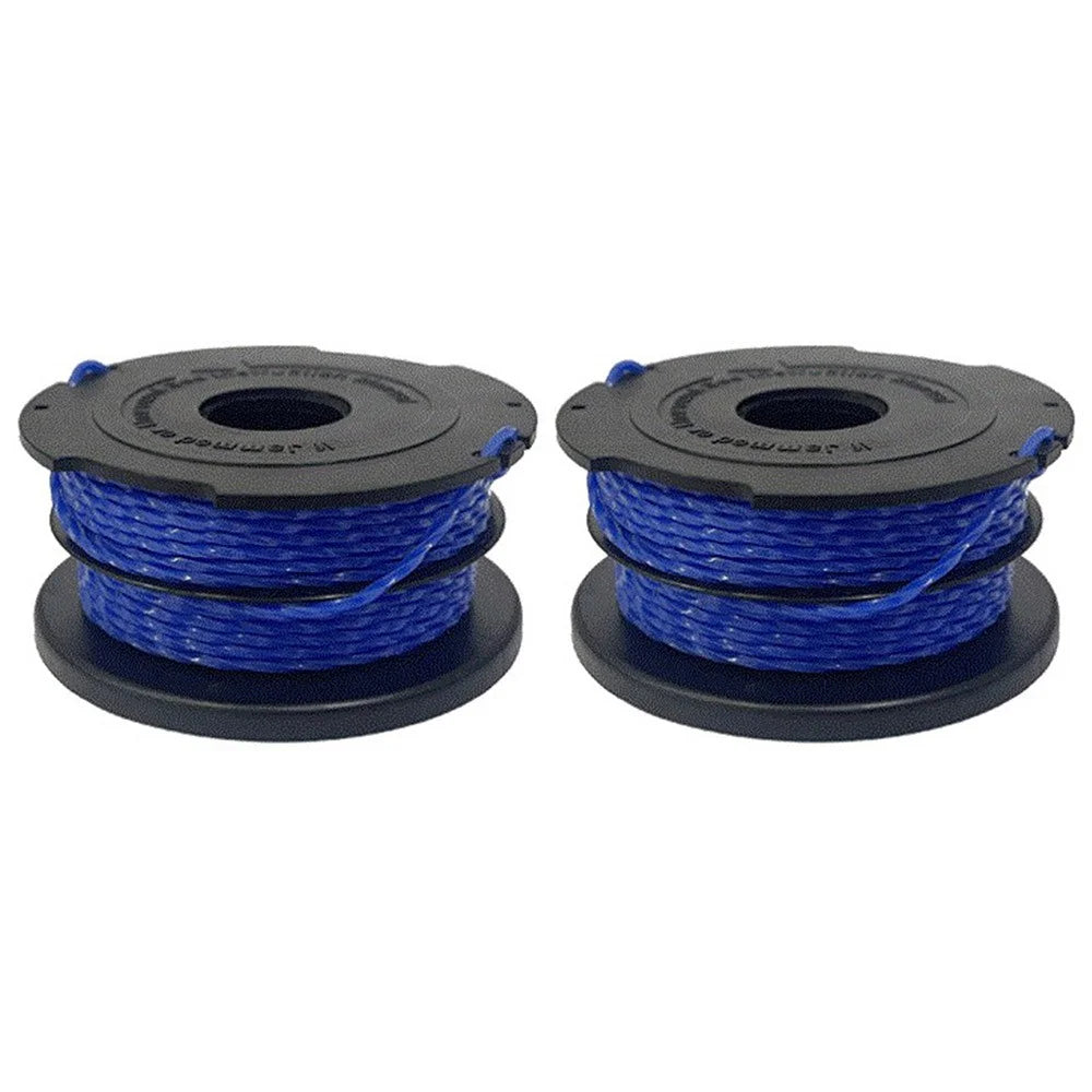 2PCS Nylon Mowing Line Spool for Black & Decker Lawn Trimmer Wire Reel A6441 - 1