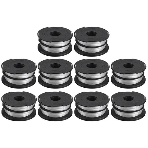 10Pcs Lawn Mower Part for Black & Decker GH700 / GH710 / GH750 Line Spool, DF-065-BKP - 1