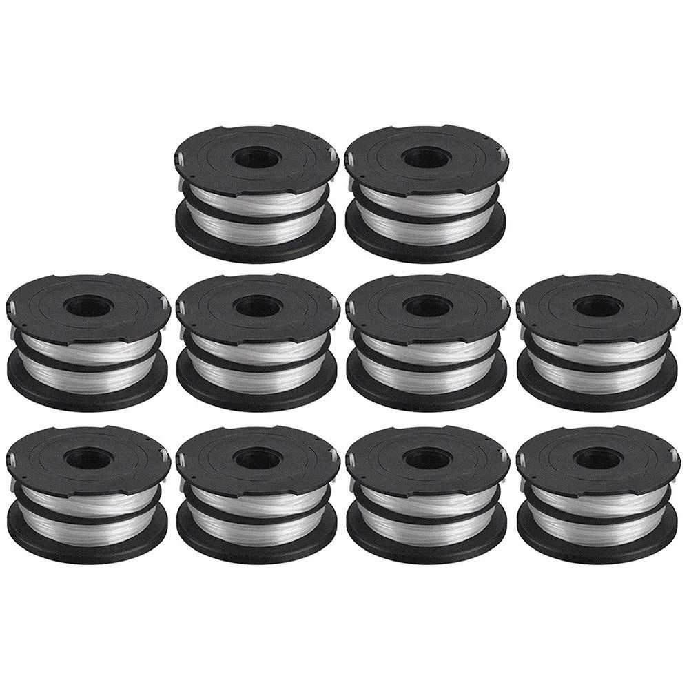 10Pcs Lawn Mower Part for Black & Decker GH700 / GH710 / GH750 Line Spool, DF-065-BKP - 1