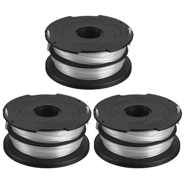 3Pcs For Black & Decker GH710 / GH700 / GH750 Line Spools Lawn Mower Line Reels, DF-065-BKP - 1