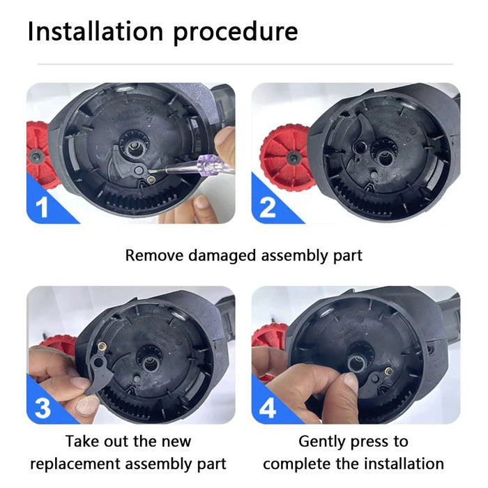 10Pcs 90567077 for Black & Decker LST136 Type 1 / 2 Line Trimmer Line Feeder Lever - 6