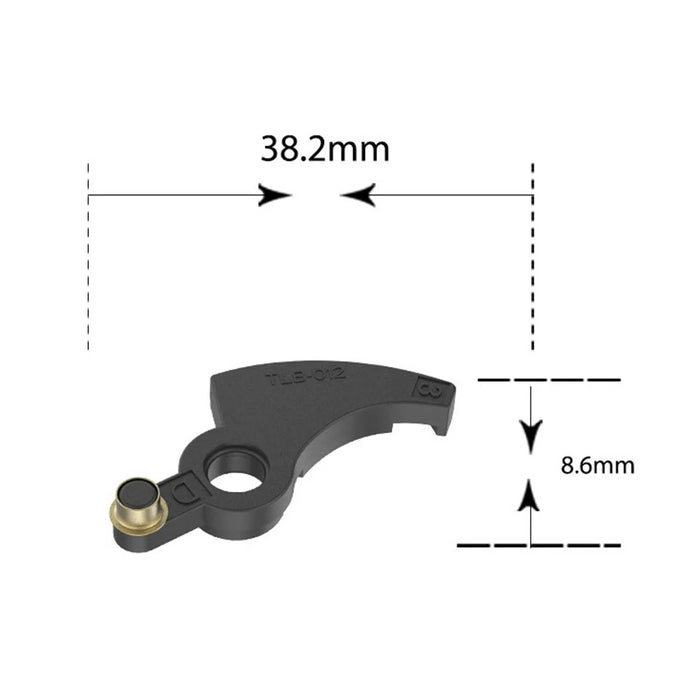 10Pcs 90567077 for Black & Decker LST136 Type 1 / 2 Line Trimmer Line Feeder Lever - 7