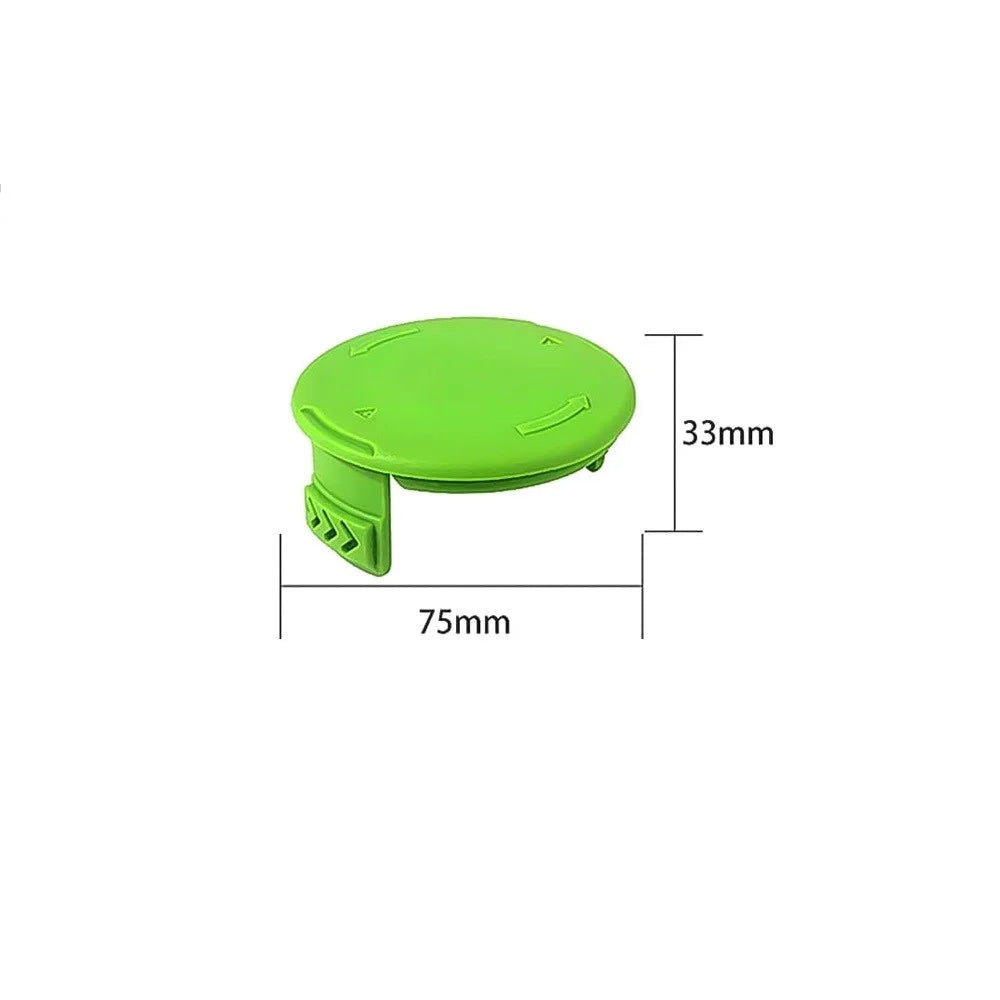 8Pcs 3411546A-6 For Greenworks G24LT / G24LTK2 Lawn Mower Spool Cap Spare Part - 4