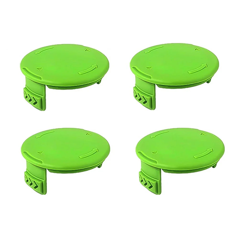 4Pcs 3411546A-6 For Greenworks 21362 / 21132 / 21242 Lawn Mower ABS Spool Cap - 1