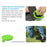 4Pcs 3411546A-6 For Greenworks 21362 / 21132 / 21242 Lawn Mower ABS Spool Cap - 3