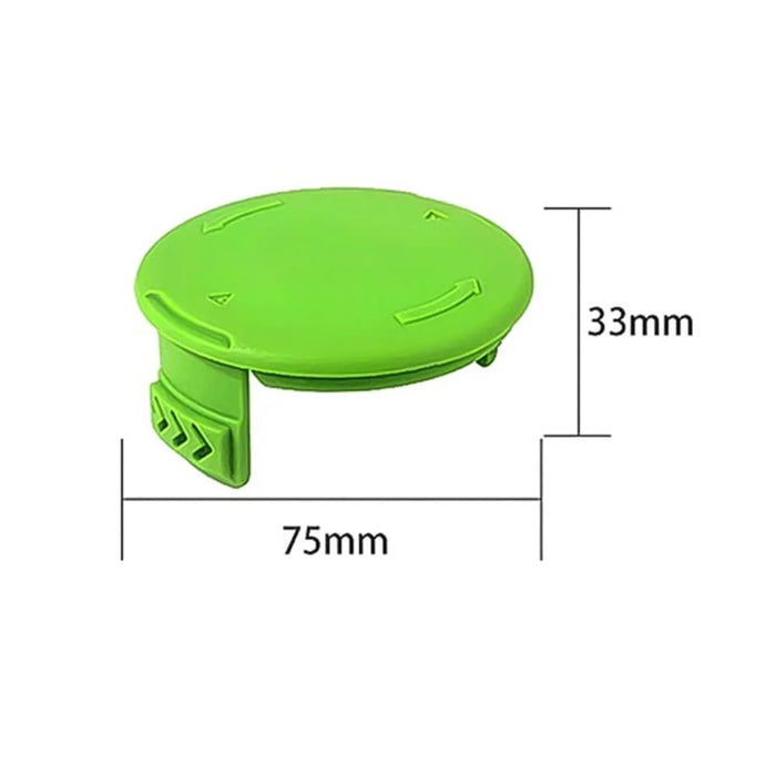 4Pcs 3411546A-6 For Greenworks 21362 / 21132 / 21242 Lawn Mower ABS Spool Cap - 4