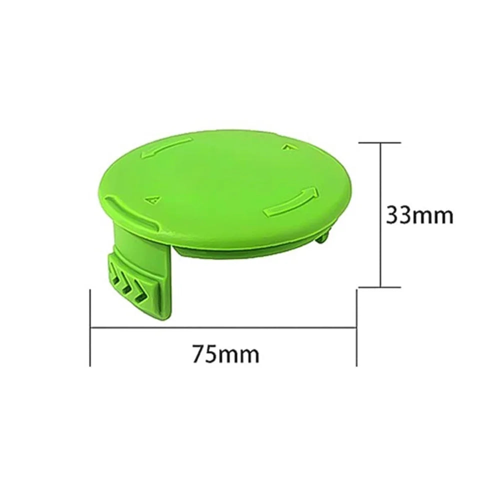 3Pcs 3411546A-6 For Greenworks BST4000 / ST40L00 / 2100702 Lawn Mower Spool Cap Replacement Part - 4