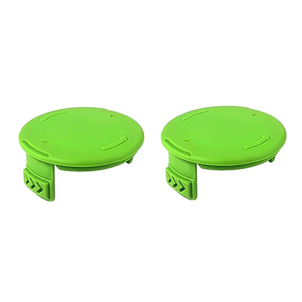 2Pcs Lawn Mower Spool Cap for Greenworks BST4000  /  ST40L00  /  2100702 Replacement Spool Cover, 3411546A-6 - 1