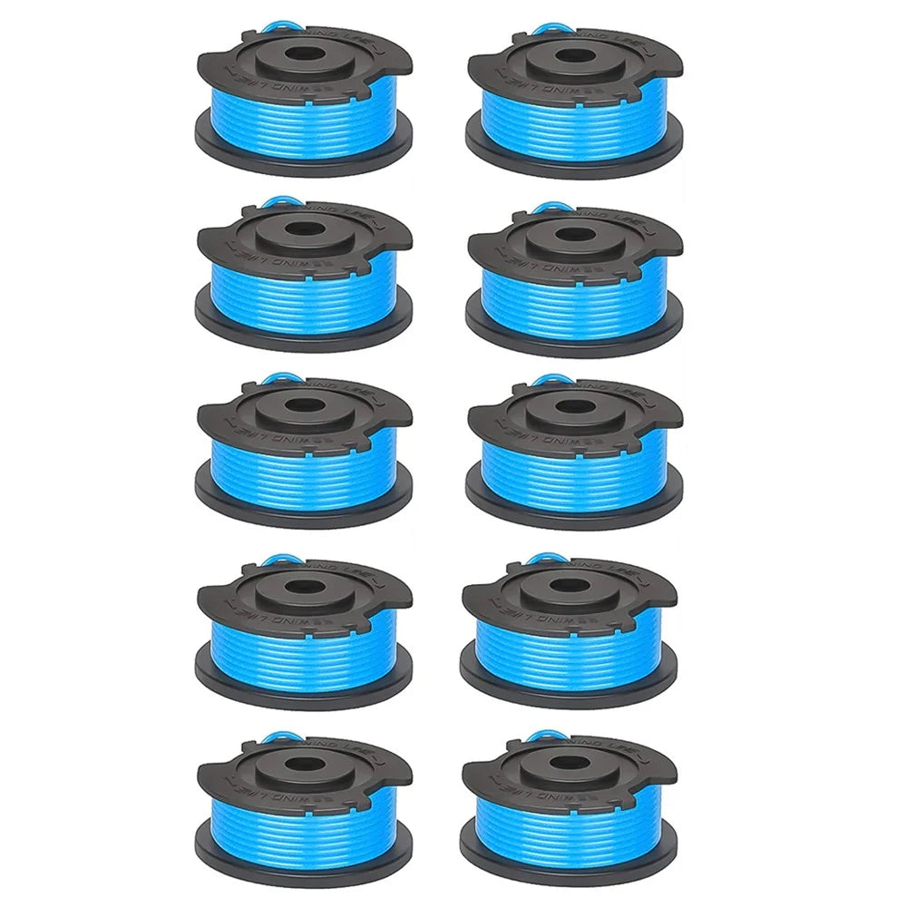 10PCS 29252&29092 Lawn Mower Nylon Spools for Greenworks 21362 Lawn Trimmer Wire Reels - 1