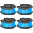 4Pcs for Greenworks Lawn Mower Nylon Rope Line Spool Replacement Parts, 29252 / 29092 - 1