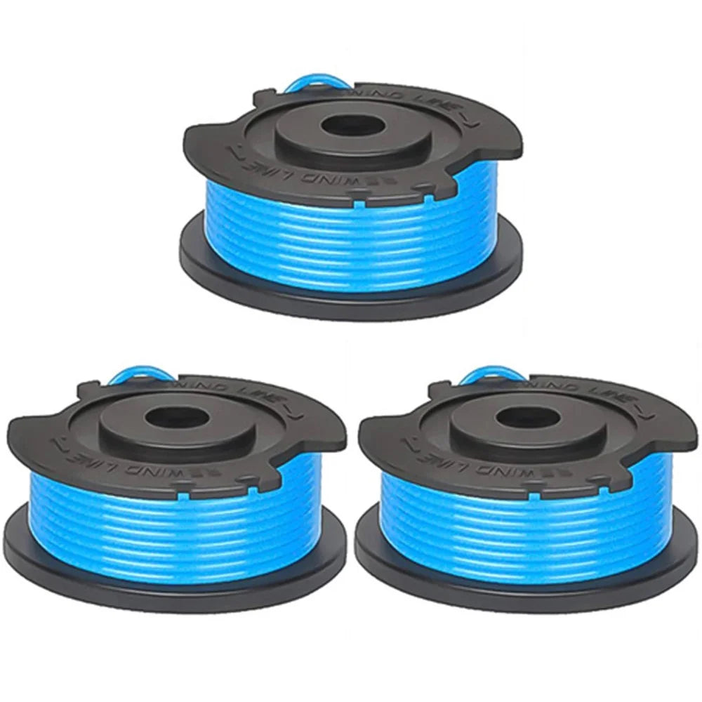 3PCS Replacement Nylon Wire Spools for Greenworks Lawn Mower Replacement Line Reels, 29252 / 29092 - 1