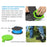 For Greenworks BST4000  /  ST40L00  /  2100702 Lawn Mower 4 Line Spool + 1 Spool Cap, 29252&29092 - 4