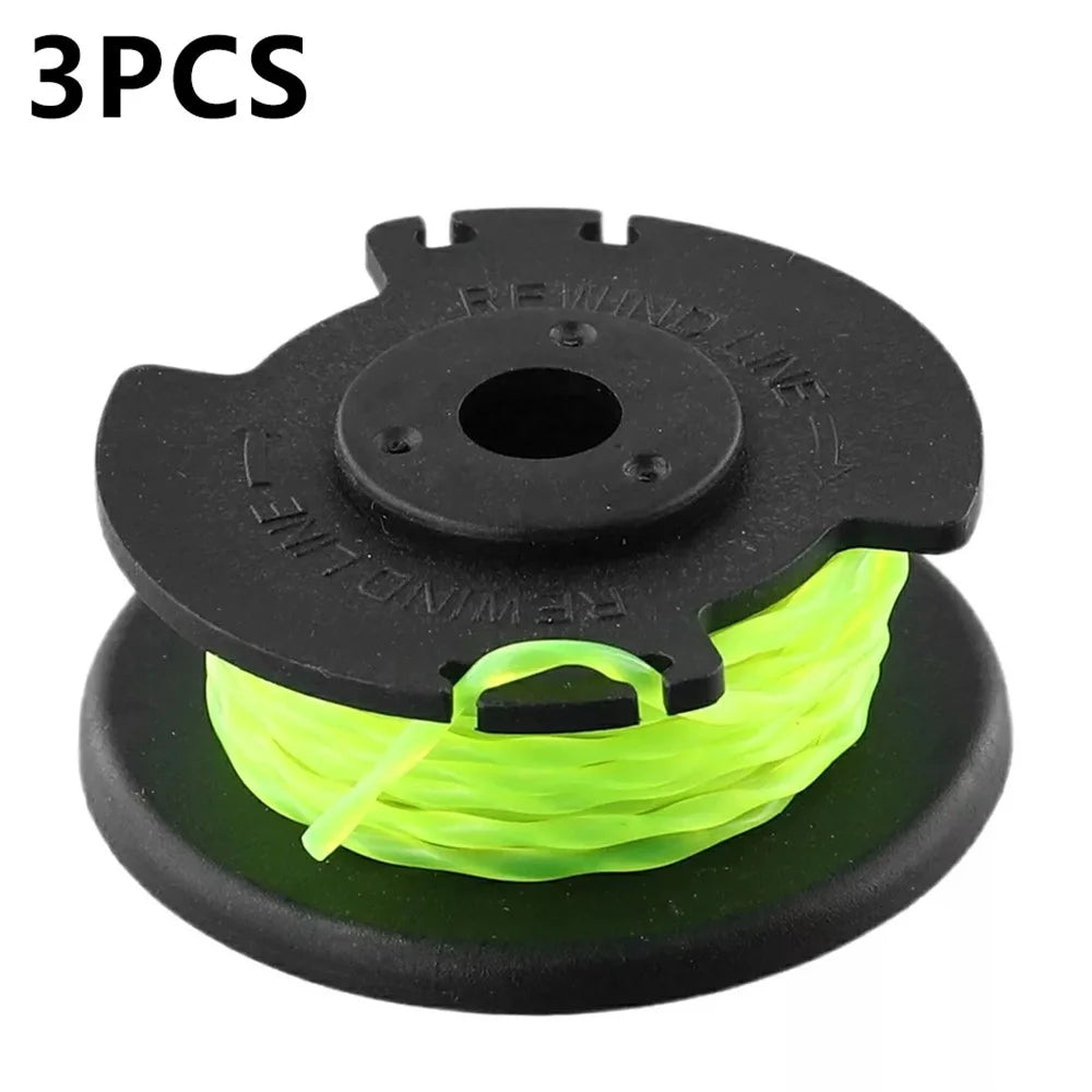 3Pcs Nylon Rope Spool for Ryobi RLT36B33 / RY36LT33A-0 36V Lawn Mower Wire Reel, RAC143 - 1