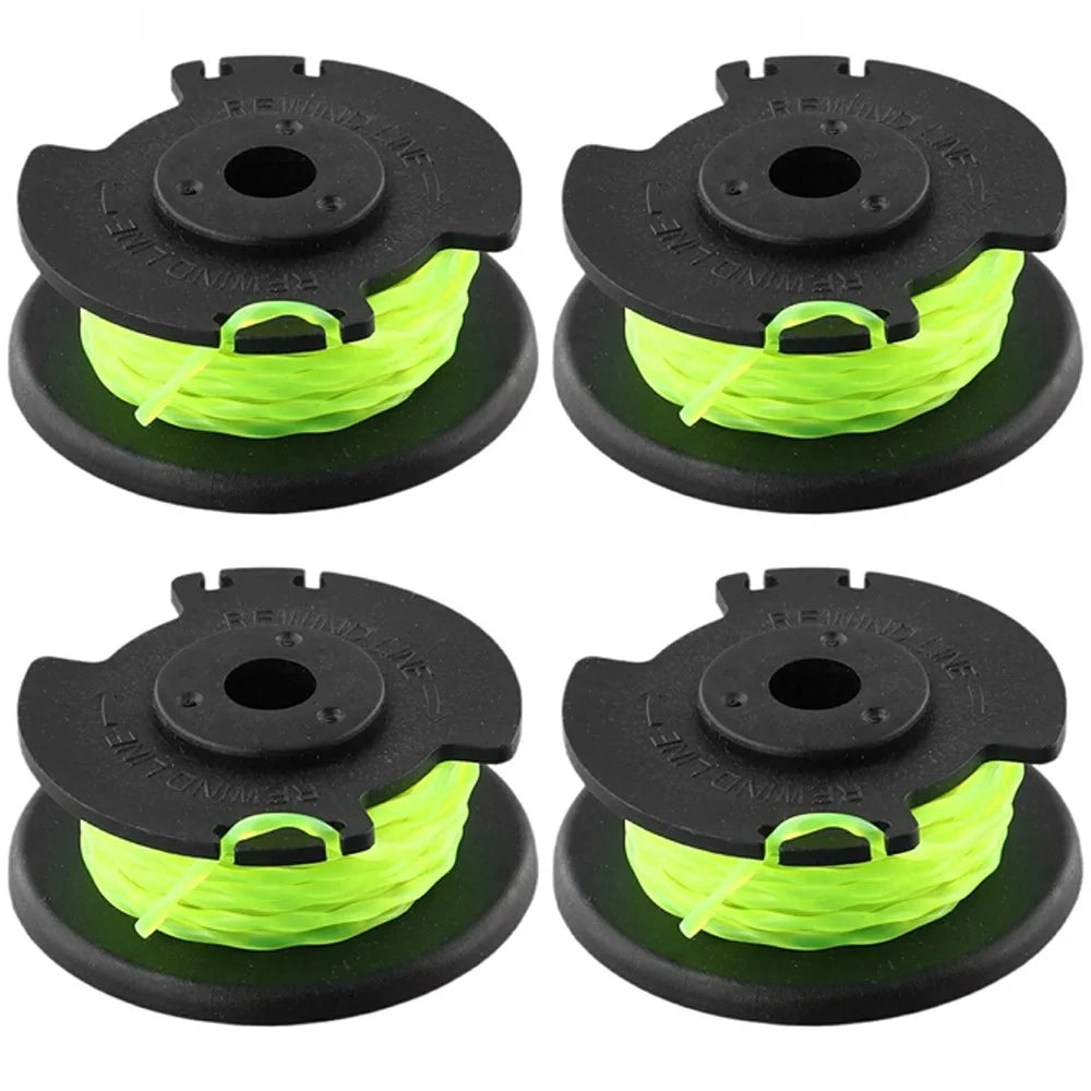 4Pcs for Ryobi RLT36B33 / RY36LT33A-0 36V Grass Trimmer Line Spools Lawn Mower Nylon Rope Spool, RAC143 - 1