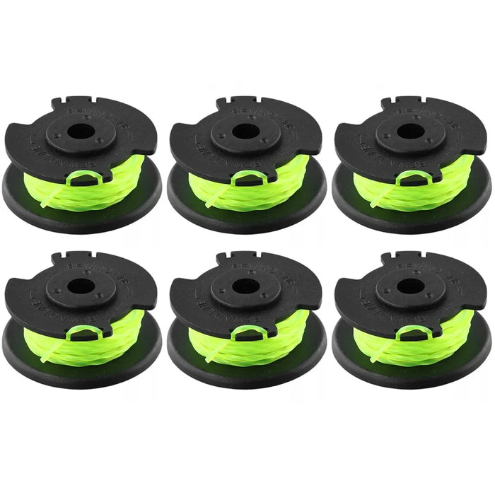 6Pcs Replacement Line Spool for Ryobi RLT36B33 / RY36LT33A-0 36V Lawn Mower Wire Reel, RAC143 - 1