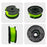 6Pcs Replacement Line Spool for Ryobi RLT36B33 / RY36LT33A-0 36V Lawn Mower Wire Reel, RAC143 - 4