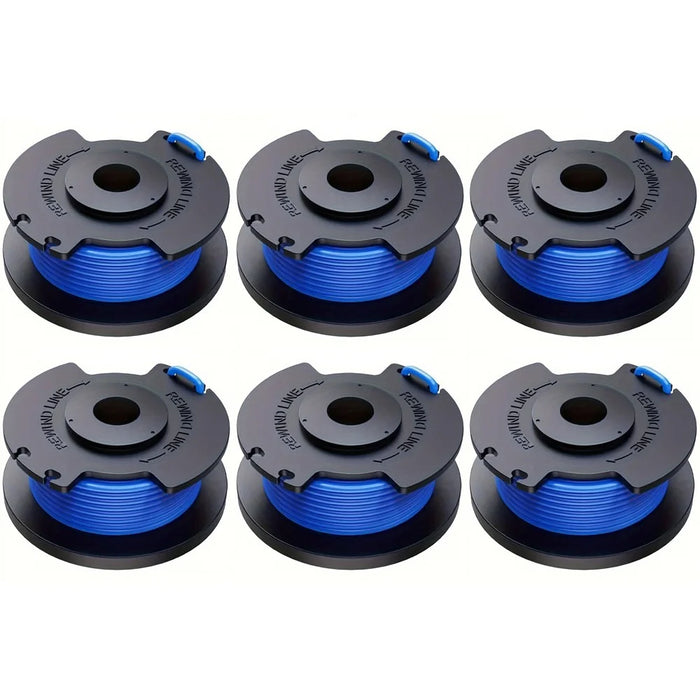 6Pcs for Ryobi 18V / 24V / 40V Trimmer Nylon Rope Spool Lawn Mower Line Spools, AC14RL3A - 1