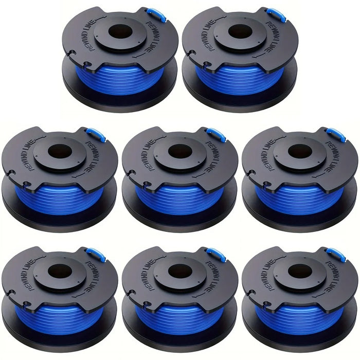8Pcs Replacement Wire Reel for Ryobi 18V / 24V / 40V Lawn Mower Line Spools, AC14RL3A - 1