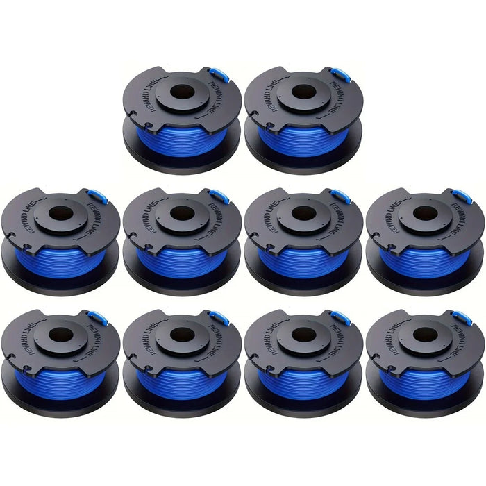 10Pcs for Ryobi 18V / 24V / 40V Lawn Mower Nylon Rope Spools, AC14RL3A - 1