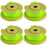 4 Pieces Spools for Ryobi Lawn Mower Nylon Wire Reels Replacement AC80RL3 - 1