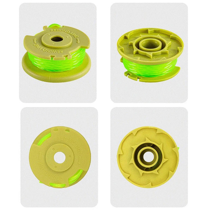 For Ryobi Lawn Trimmer Wire Reels Replacement AC80RL3 Spools (Set Of 6) - 6
