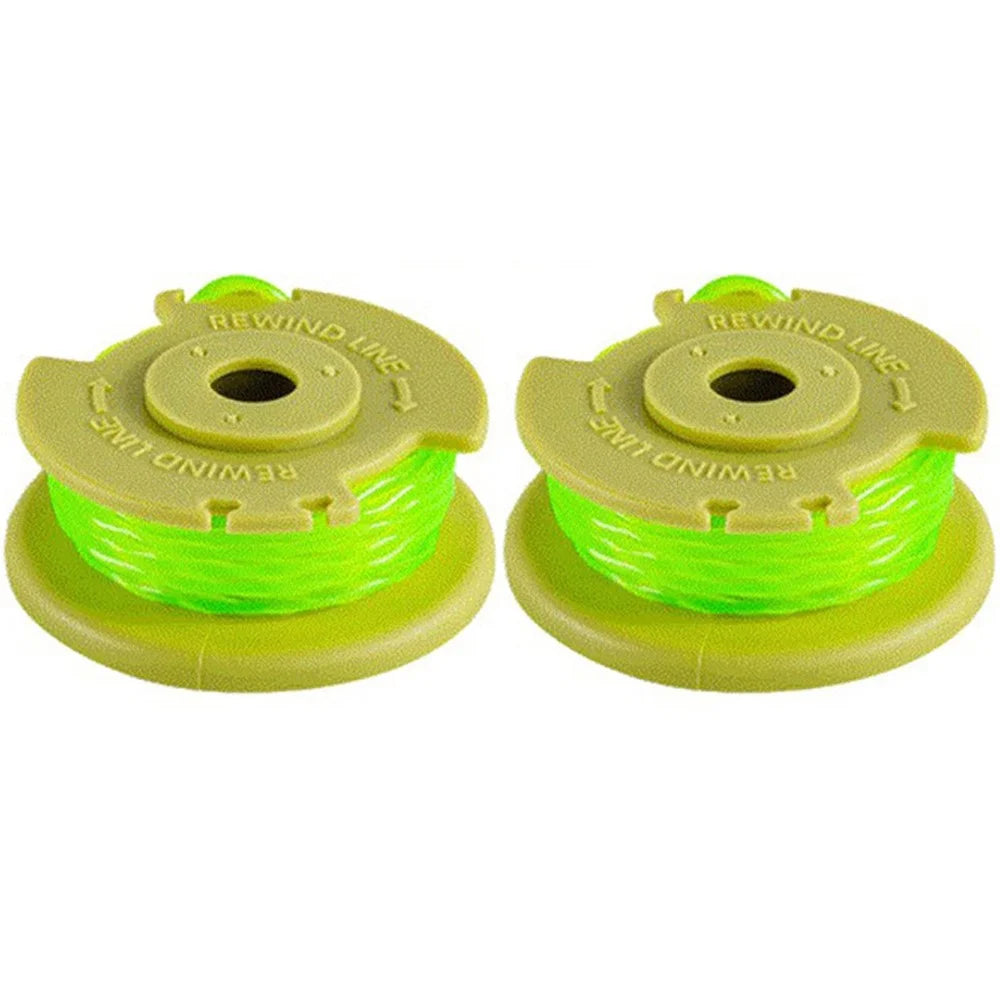 2PCS Nylon Wire Reels Replacement Spools for Ryobi Lawn Trimmer AC80RL3 Trimming Rope - 1