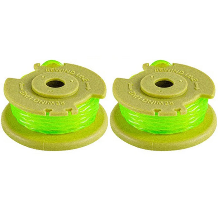 2PCS Nylon Wire Reels Replacement Spools for Ryobi Lawn Trimmer AC80RL3 Trimming Rope - 1