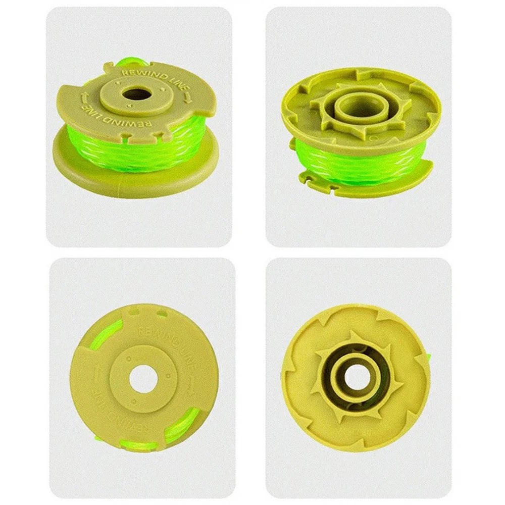 For Ryobi One+ 18V 24V 40V Lawn Mower 8 Spool + 1 Spool Cap, AC80RL3+AC14HCA - 6