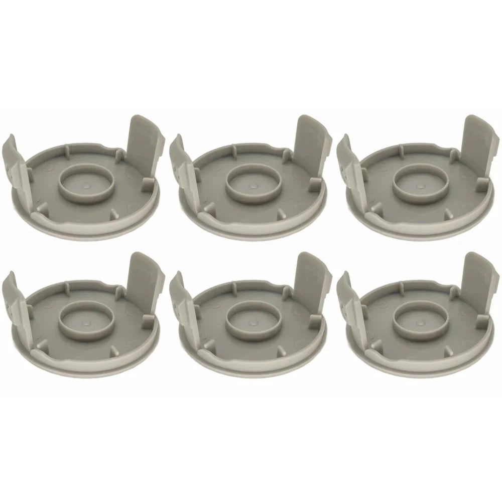 6 Pieces Spool Caps for Ryobi Lawn Mower Wire Reel Covers Lids Replacement AC14HCA - 1