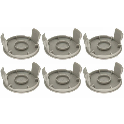 6 Pieces Spool Caps for Ryobi Lawn Mower Wire Reel Covers Lids Replacement AC14HCA - 1