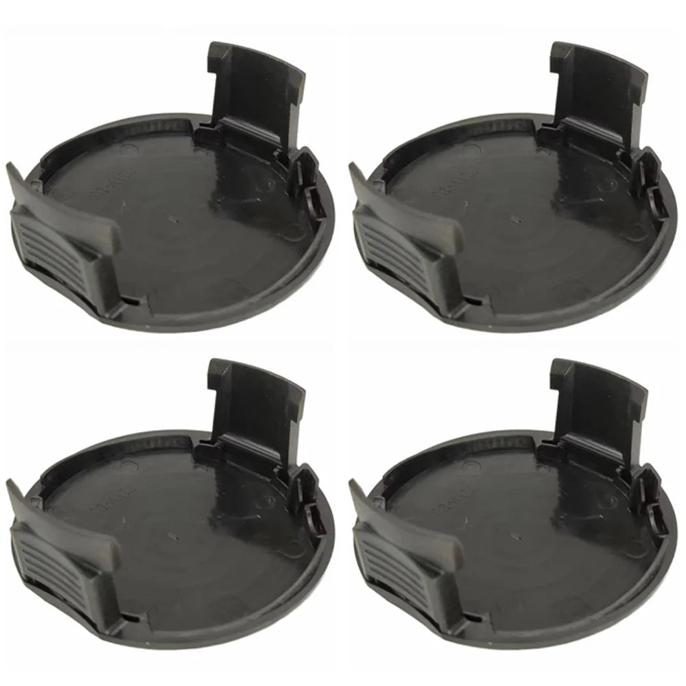 4Pcs WA0037 Replacement Spool Cap for Worx WG184, WG190, WG191, WG168 Lawn Mower Parts - 1