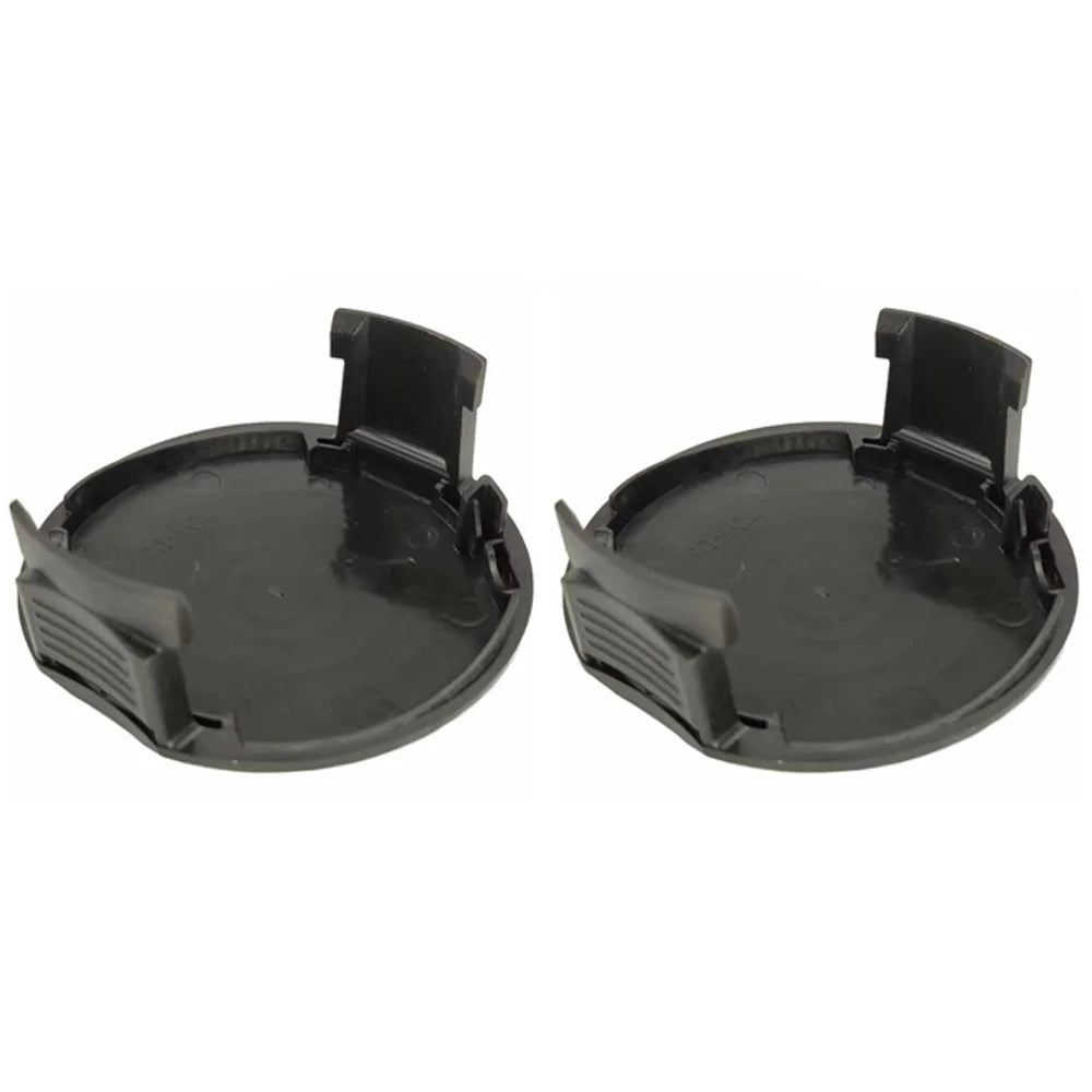 2Pcs WA0037 Replacement Spool Caps for Worx WG168 / WG184 / WG190 / WG191 Lawn Trimmer Thread Cover - 1